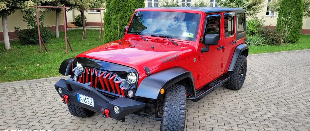 Jeep Wrangler cena 117500 przebieg: 117000, rok produkcji 2014 z Elbląg małe 92